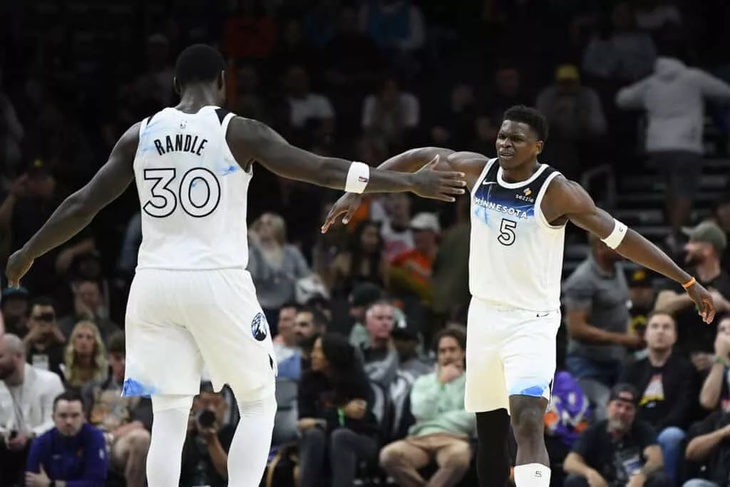 Julius Randle Has High Praise For Anthony Edwards On Monday