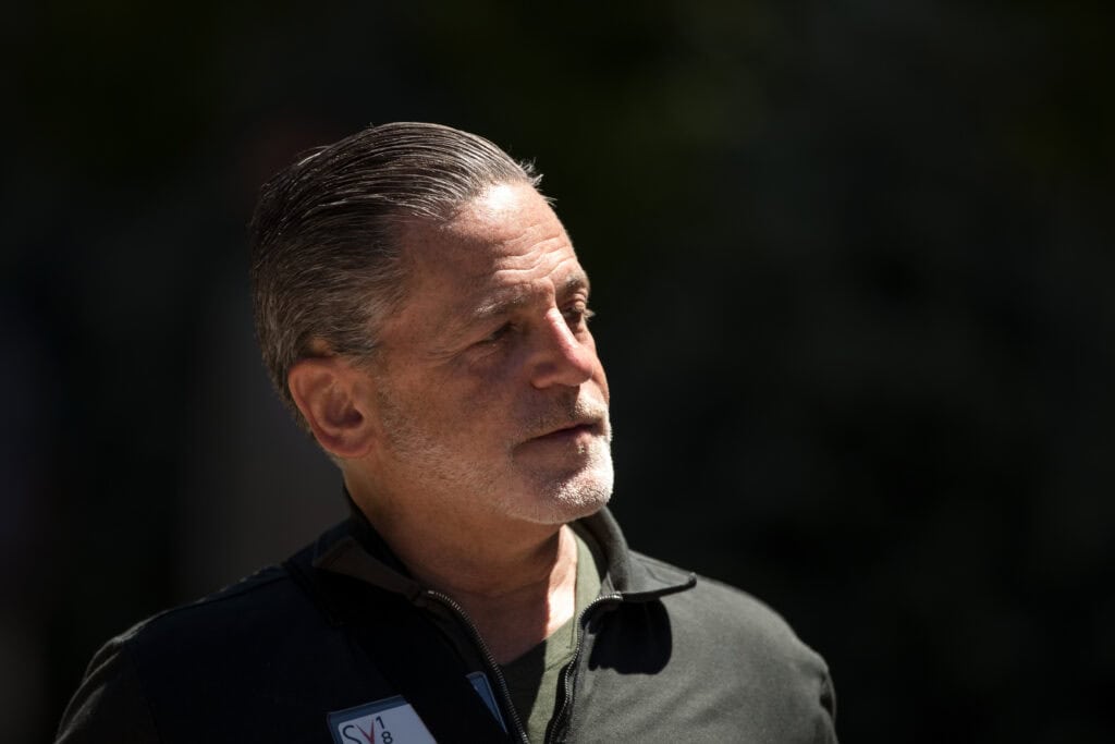 SUN VALLEY, ID - JULY 13: Dan Gilbert, founder of Quicken Loans and Rock Ventures and owner of the Cleveland Cavaliers basketball team, attends the annual Allen & Company Sun Valley Conference, July 13, 2018 in Sun Valley, Idaho. Every July, some of the world's most wealthy and powerful businesspeople from the media, finance, technology and political spheres converge at the Sun Valley Resort for the exclusive weeklong conference.